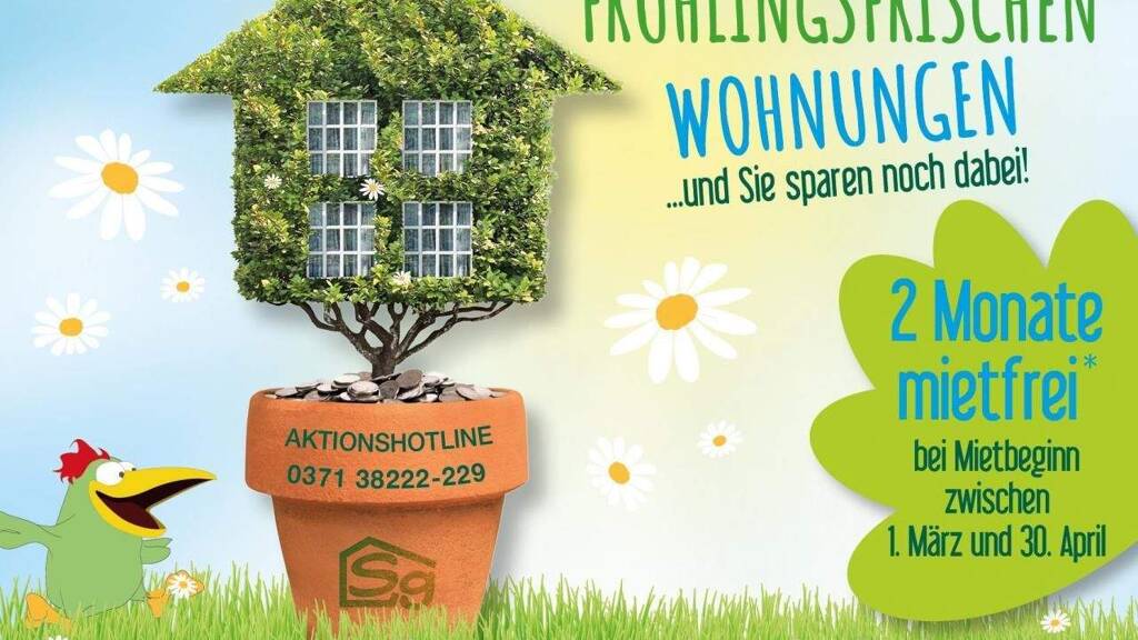 Wohnung zur Miete 462 € 2 Zimmer 68 m² 3. Geschoss frei ab sofort Altendorf Chemnitz 09116