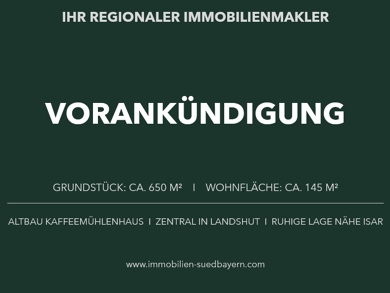 Einfamilienhaus zum Kauf 998.000 € 5 Zimmer 145 m² 650 m² Grundstück Landshut 84034