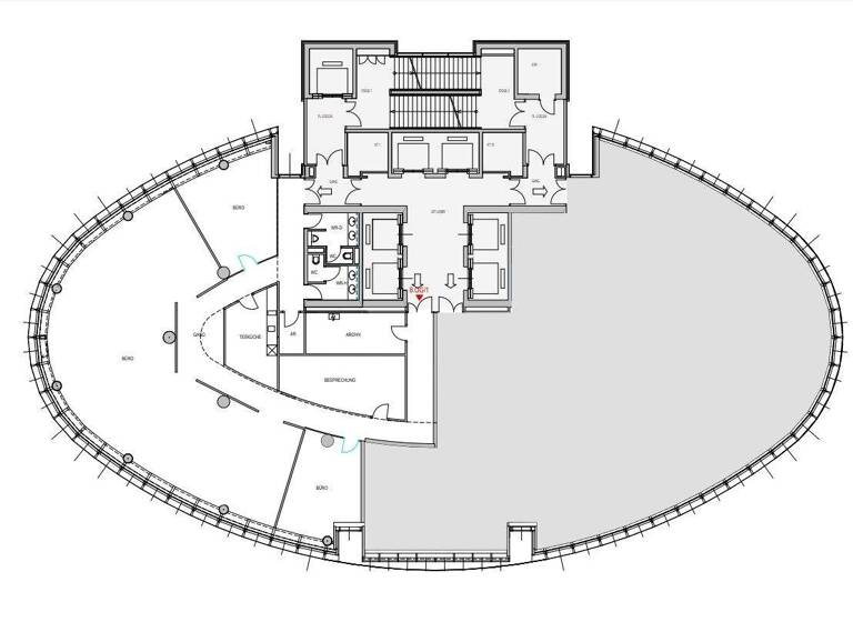 Bürofläche zur Miete 12 € 363,1 m² Bürofläche Donau-City-Straße - Andromeda Tower - 6 Wien 1220
