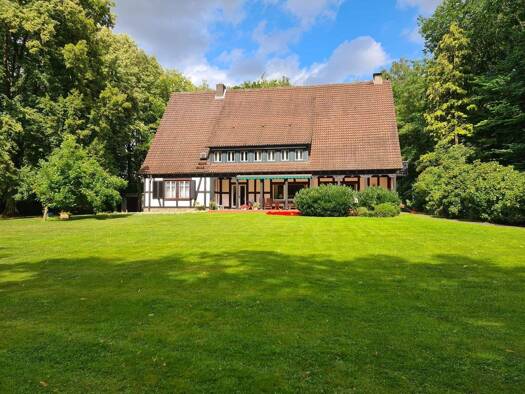 Einfamilienhaus zum Kauf 499.000 € 15 Zimmer 543 m² 10.400 m² Grundstück frei ab sofort Bustedt Bünde 32257