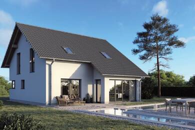 Einfamilienhaus zum Kauf - Neubau 487.700 € 5 Zimmer 124 m² 743 m² Grundstück Straße des Friedens 15 B Hohenweiden Schkopau-Hohenweiden 06258