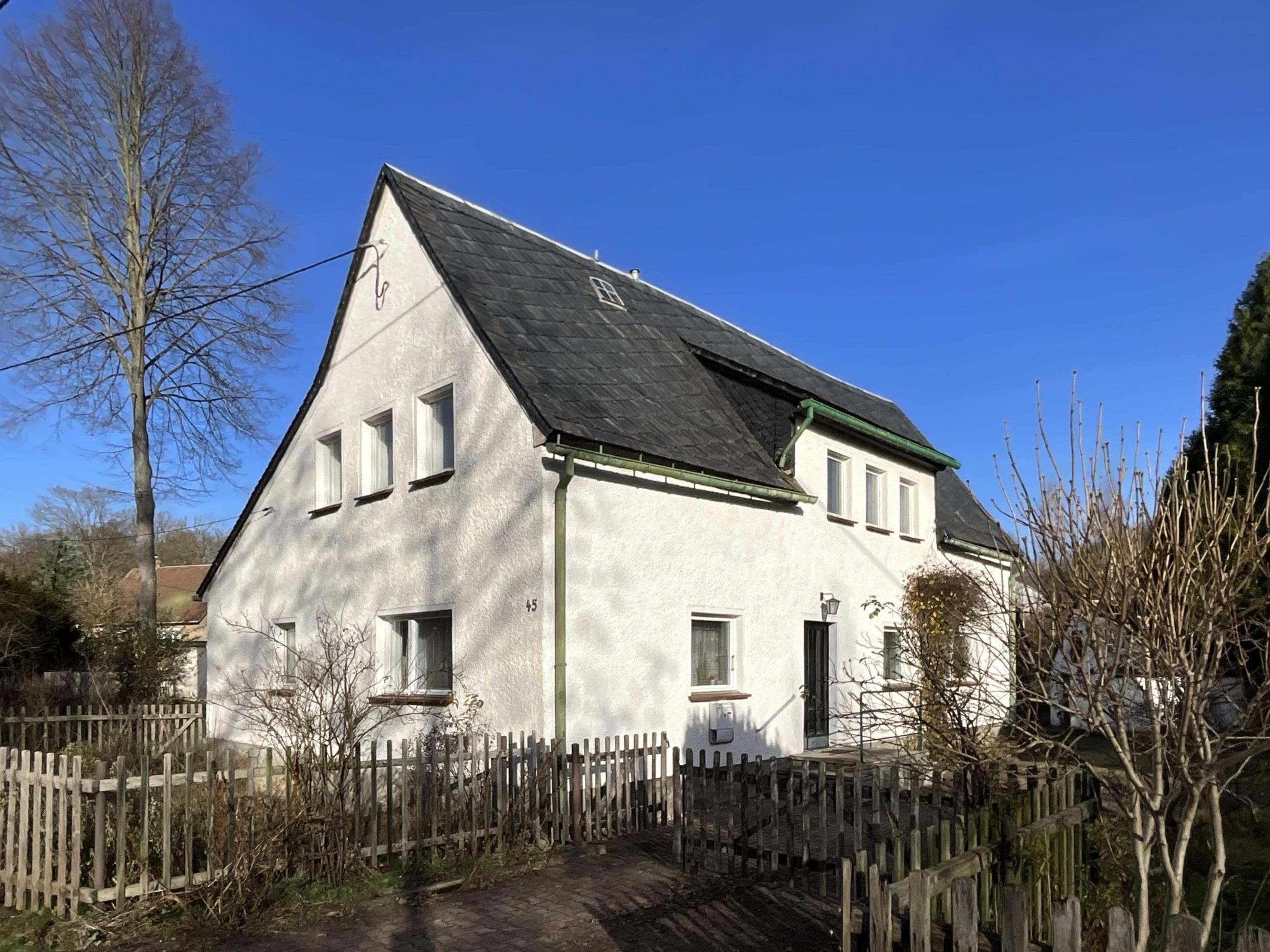 Einfamilienhaus zum Kauf 130.000 € 7 Zimmer 150 m²<br/>Wohnfläche 3.500 m²<br/>Grundstück Oberschöna Oberschöna 09600