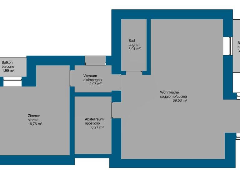 Wohnung zum Kauf 395.000 € 3 Zimmer 95 m² frei ab sofort Meran