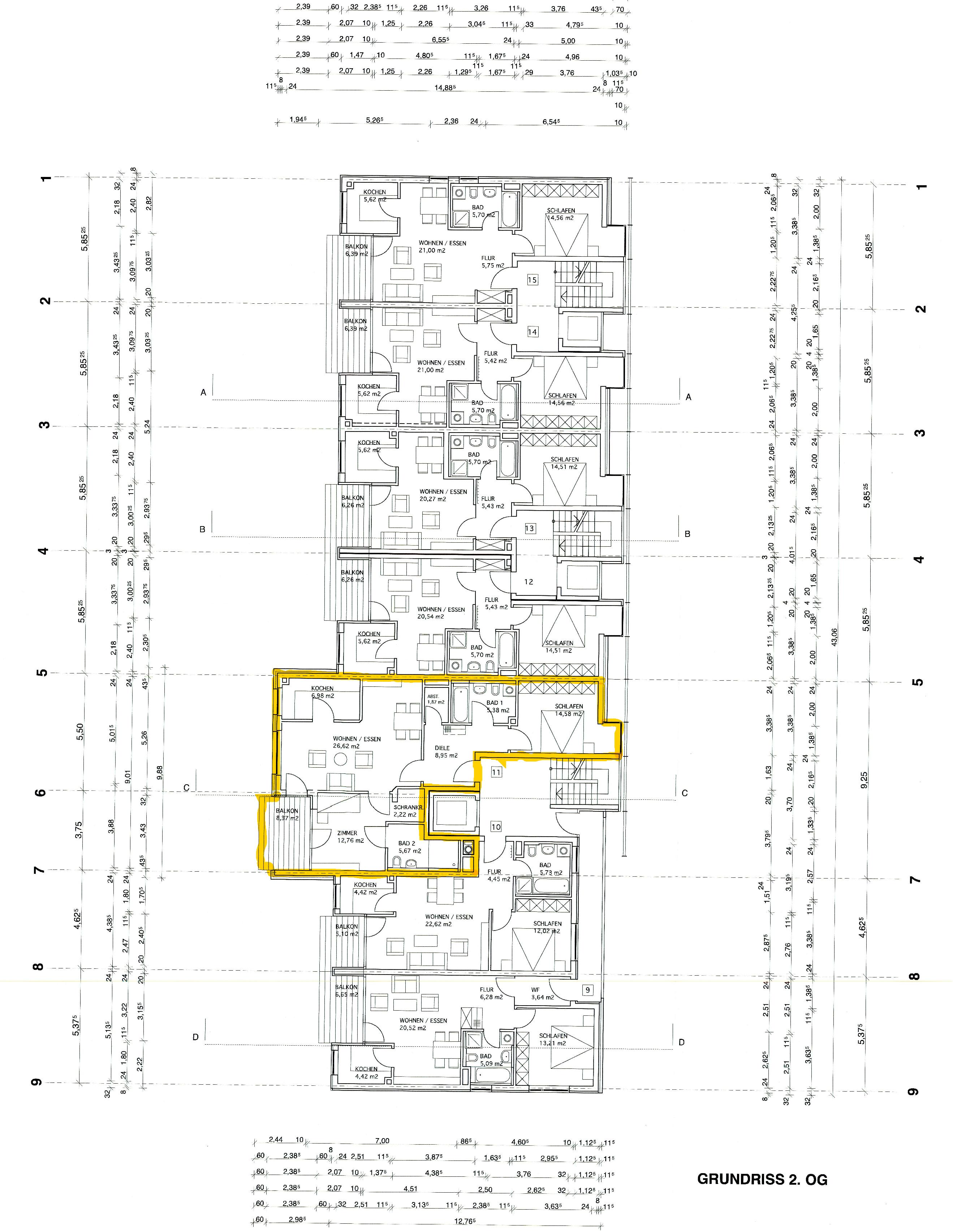 Wohnung zur Miete 700 € 3 Zimmer 86,6 m²<br/>Wohnfläche ab sofort<br/>Verfügbarkeit Hartmannstr. 129c Sebaldus Erlangen 91058