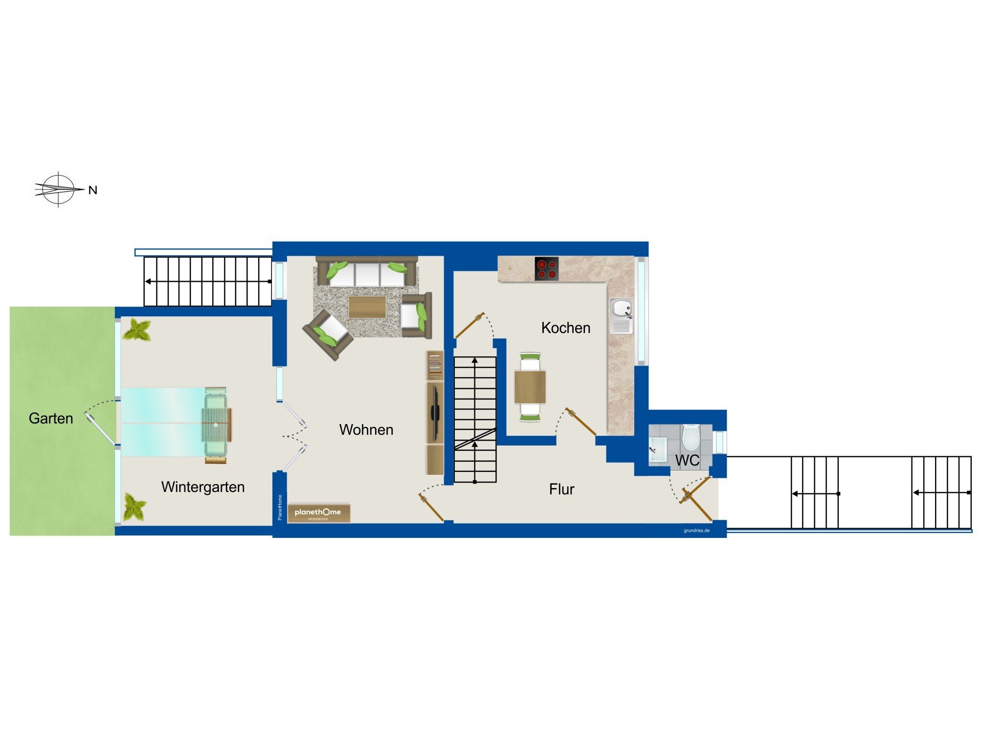 Reihenmittelhaus zum Kauf 675.000 € 4 Zimmer 176,5 m²<br/>Wohnfläche 189 m²<br/>Grundstück Gremmendorf - West Münster 48155