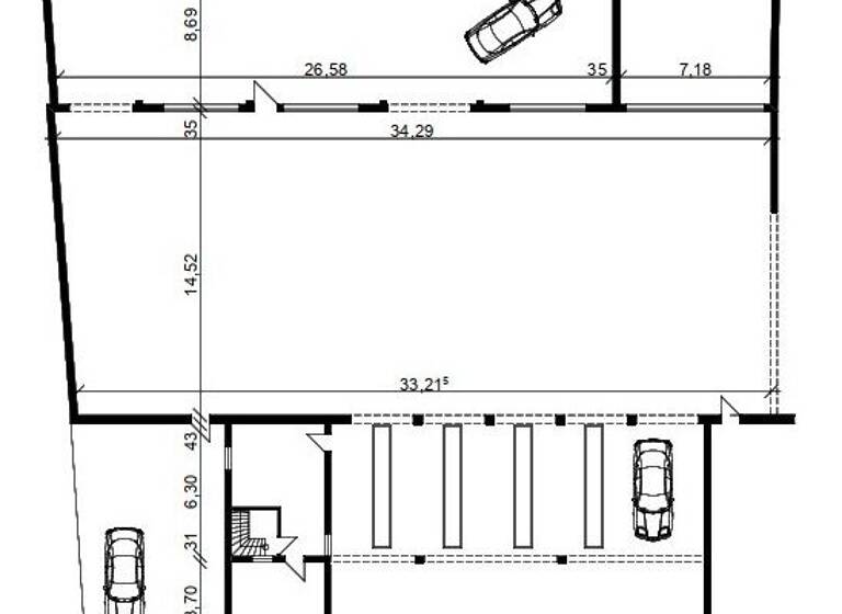 Halle/Industriefläche zur Miete 4,80 € 530 m² Lagerfläche Haratzmüllerstraße 76 Steyr 4400
