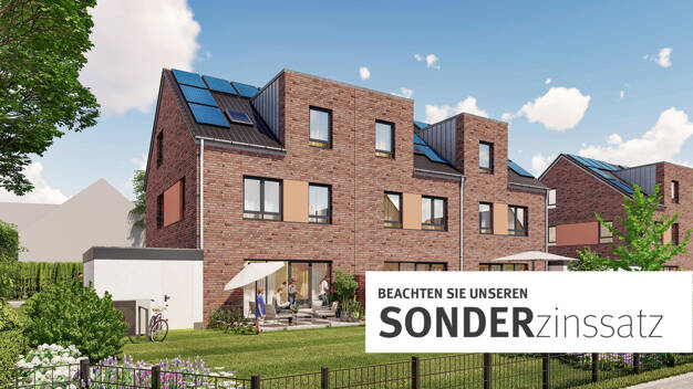 Reihenmittelhaus zum Kauf - Neubau 678.000 € 5 Zimmer 137,8 m² 142 m² Grundstück Feuerbachstraße 68 Steinbüchel Leverkusen 51377