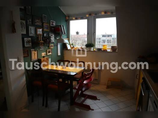 Wohnung zur Miete Tauschwohnung 780 € 3 Zimmer 87 m² 4. Geschoss Connewitz Leipzig 04277