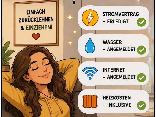 Wohnung zur Miete - Erstbezug 1.232 € 2 Zimmer 54,3 m² 6. Geschoss frei ab sofort Adalbertstraße 128 Aachen Aachen 52062