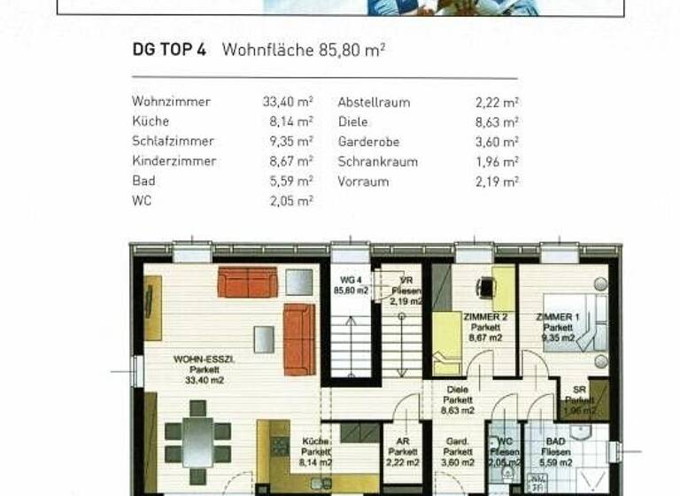 Penthouse zum Kauf 425.000 € 4,5 Zimmer 86 m² frei ab sofort Traun 4050