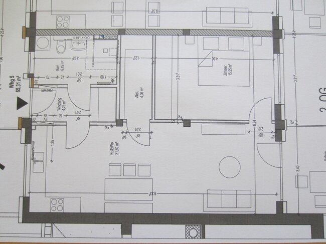 Wohnung zur Miete 741 € 2 Zimmer 65 m²<br/>Wohnfläche Bonbruck Bodenkirchen / Bonbruck 84155