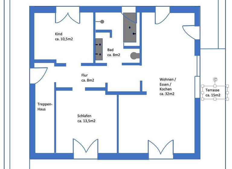 Penthouse zur Miete 2.160 € 3 Zimmer 86 m² 2. Geschoss frei ab 01.06.2026 Neusatzer Straße 5 Trudering-Riem München 81825