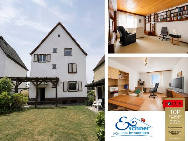 Mehrfamilienhaus zum Kauf 549.500 € 6 Zimmer 160,7 m² 555 m² Grundstück Rüsselsheim Rüsselsheim am Main 65428