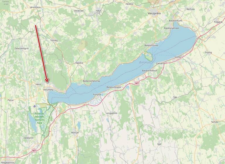 Grundstück zum Kauf 75.000 € 1.560 m² Grundstück Cserszegtomaj 8372