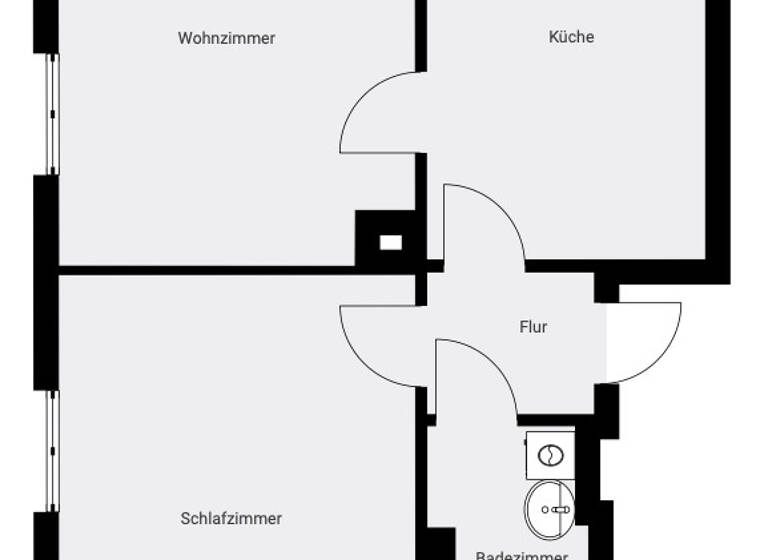 Wohnung zur Miete 340 € 2 Zimmer 50 m² 1. Geschoss Feldgasse 4 Niederwürschnitz 09399