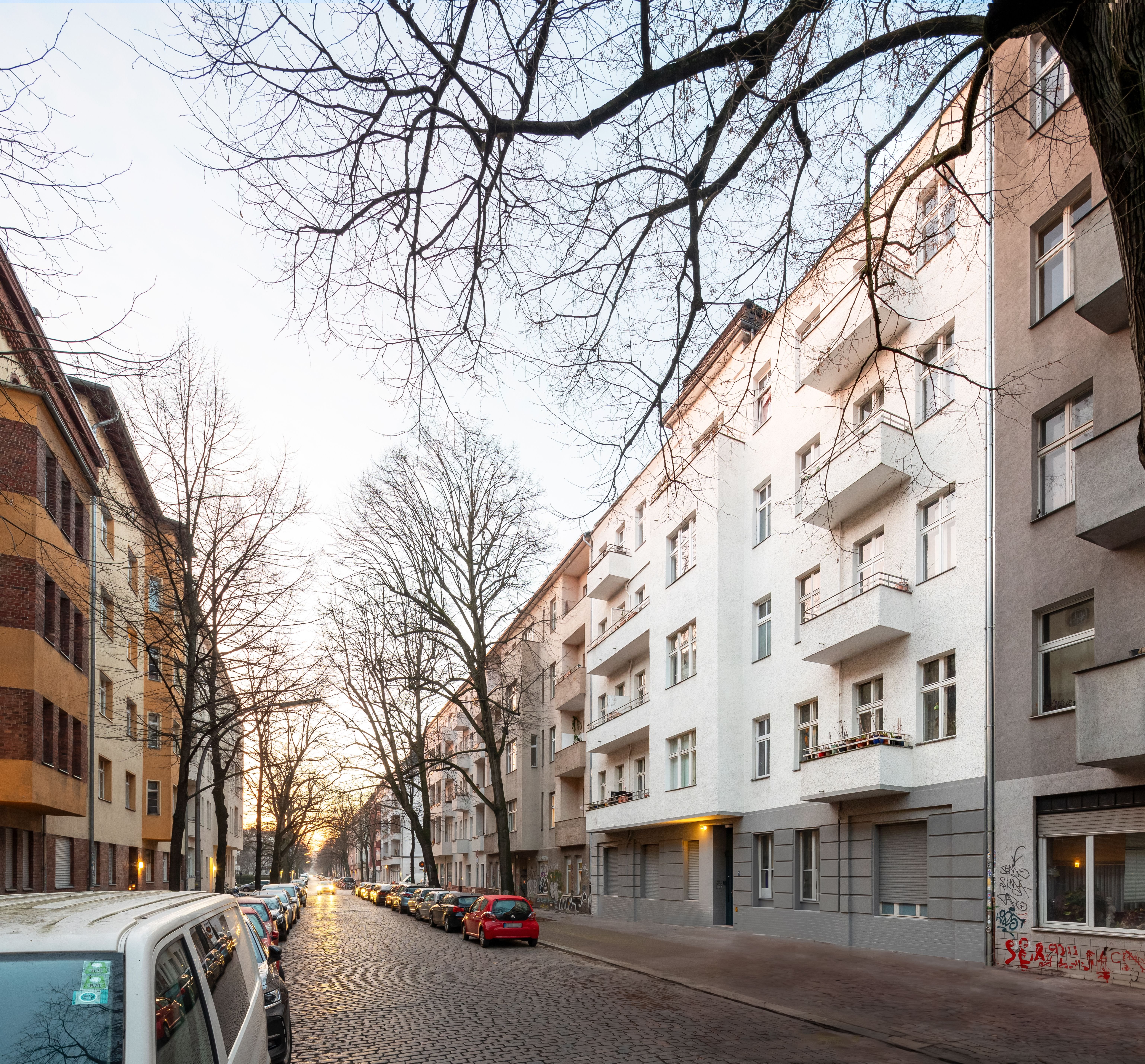 Wohnung zum Kauf 460.200 € 3 Zimmer 91,7 m²<br/>Wohnfläche 1.<br/>Geschoss Weserstr. 77 Neukölln Berlin 12059