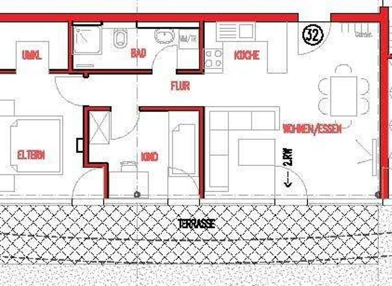 Penthouse zur Miete 1.070 € 3 Zimmer 70 m² 3. Geschoss frei ab 01.06.2026 Grunbach Remshalden 73630