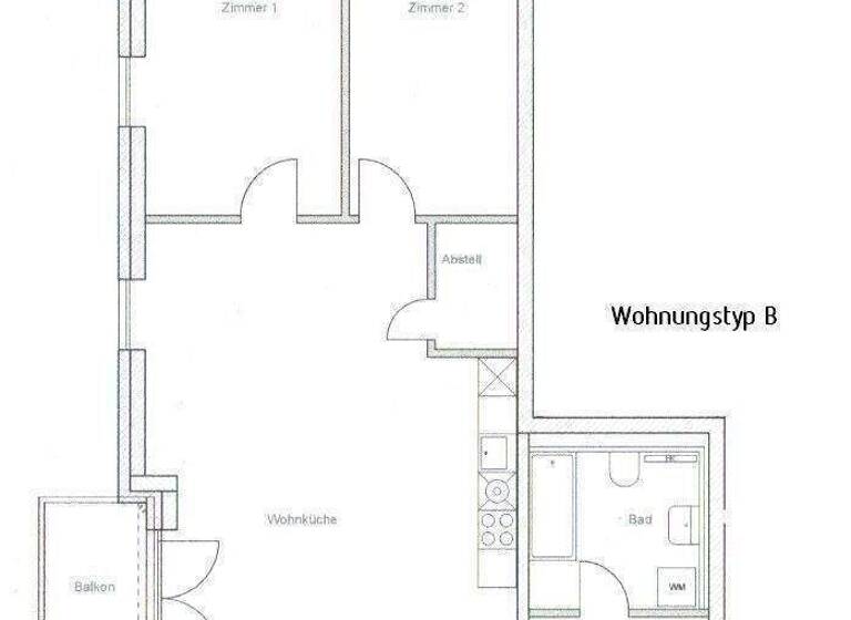 Wohnung zur Miete 1.599 € 3 Zimmer 81,9 m² 1. Geschoss frei ab sofort Brusebergstr. 5 Reinickendorf Berlin 13407