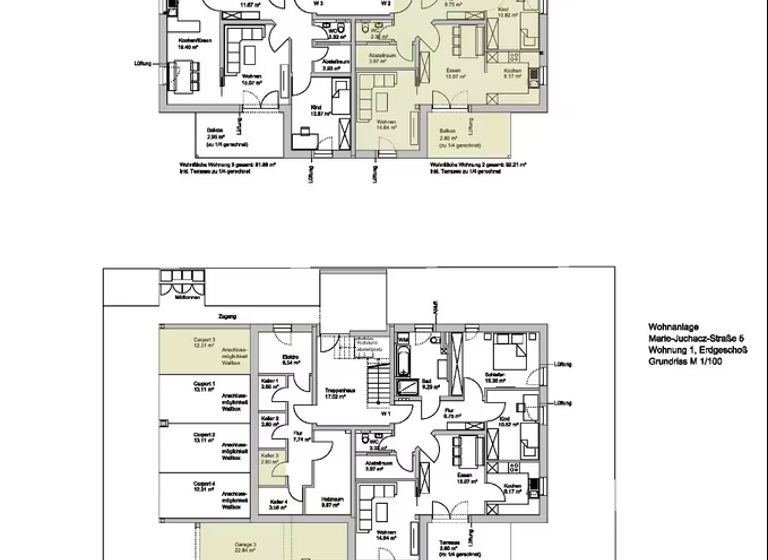 Wohnung zur Miete 1.060 € 3 Zimmer 92,2 m² Geschoss 1/3 frei ab sofort Pocking 94060
