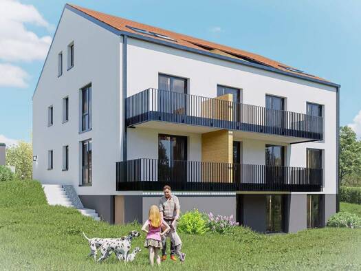 Wohnung zum Kauf - Erstbezug provisionsfrei 329.000 € 2 Zimmer 59 m² 1. Geschoss frei ab sofort Nansenstr. 11 Backnang 71522