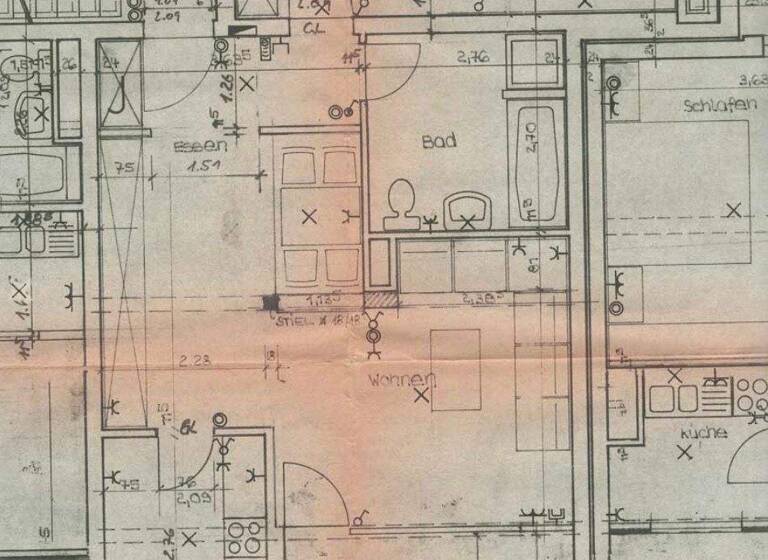 Wohnung zum Kauf provisionsfrei 94.000 € 2 Zimmer 59 m² 2. Geschoss Albert-Schweitzer-Str. 5 Großalmerode 37247