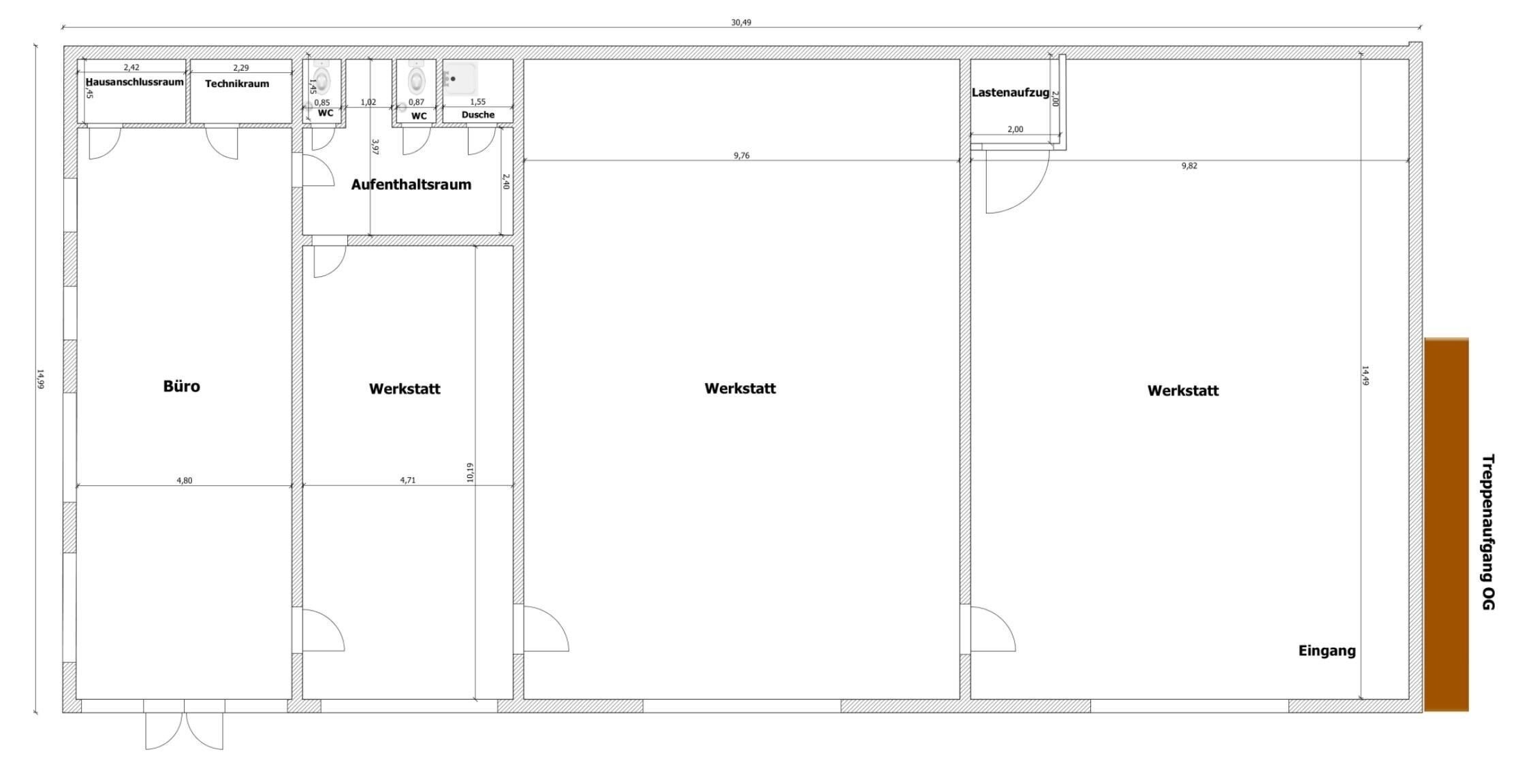 Werkstatt zum Kauf 2.300.000 € 905 m²<br/>Lagerfläche Babelsberg - Süd Potsdam 14482