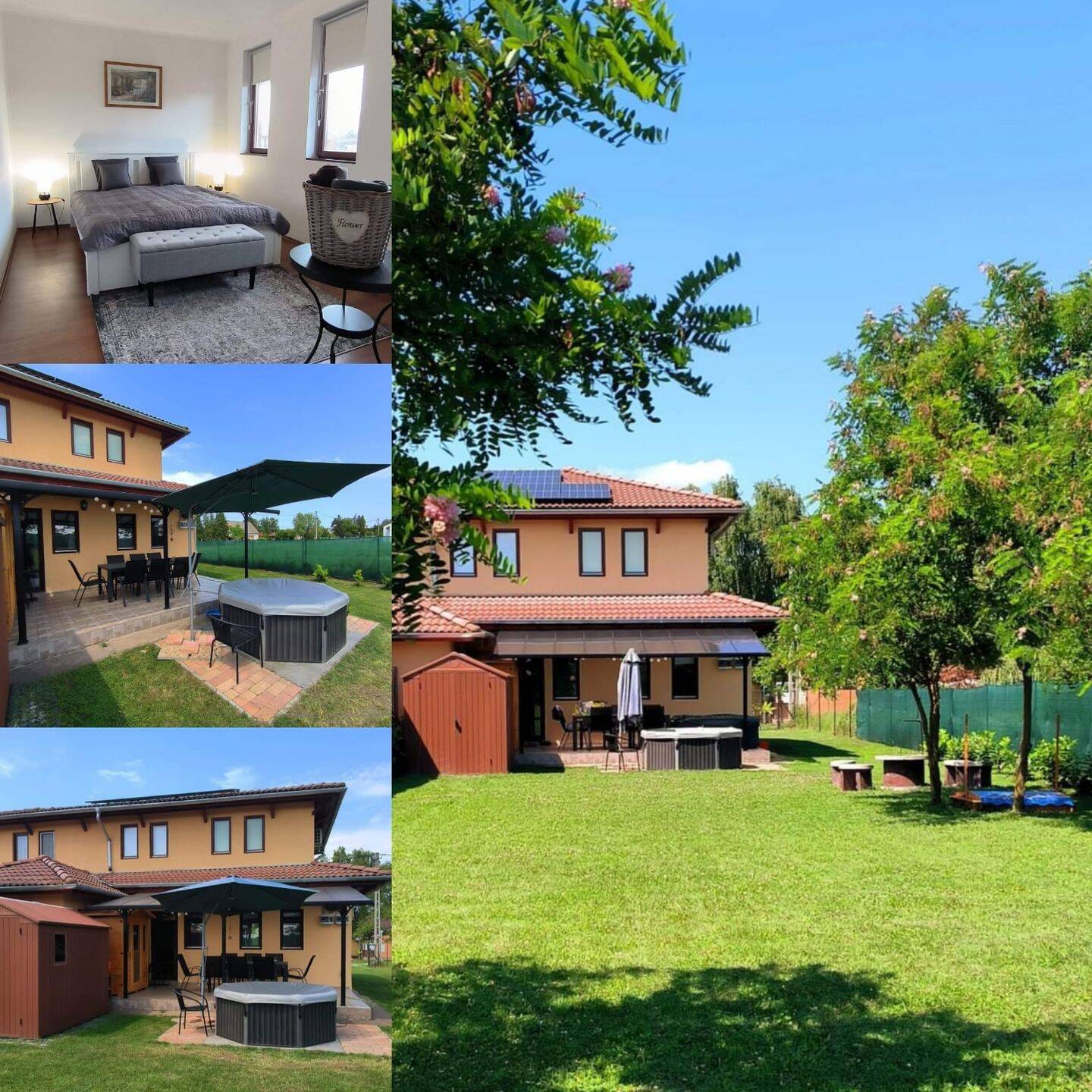 Investment-Ferienhaus mit Solaranlage — 5 Minuten zum Balaton — Hauptansicht