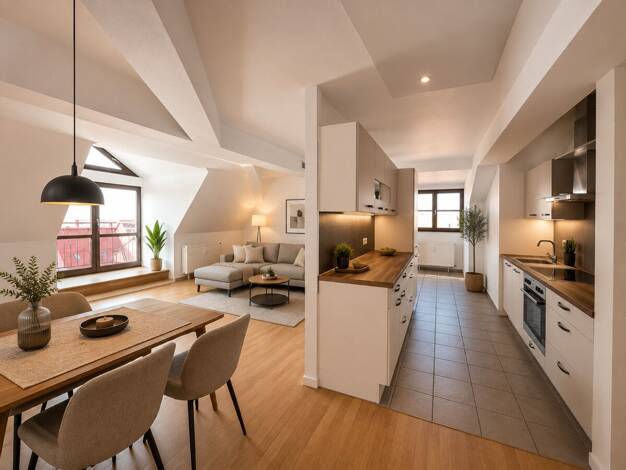 Wohnung zur Miete 850 € 3 Zimmer 100 m² 4. Geschoss frei ab 01.09.2026 Reichenstraße 12 Bautzen Bautzen 02625