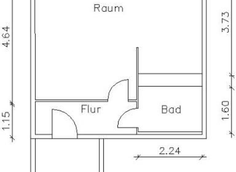 Studio zur Miete 288 € 1 Zimmer 36,2 m² 2. Geschoss Mannheimer Straße 98 Grünau-Mitte Leipzig 04209