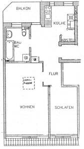 Studio zur Miete 350 € 2 Zimmer 55 m²<br/>Wohnfläche 4.<br/>Geschoss 01.06.2025<br/>Verfügbarkeit Feuerbachstraße 47 Untermhaus Gera 07548