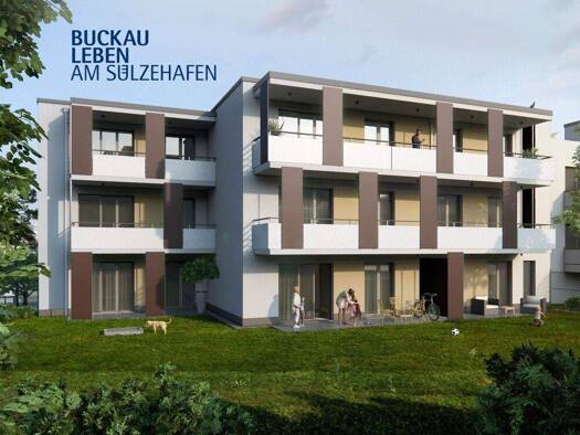 Wohnung zum Kauf provisionsfrei 385.915 € 2 Zimmer 79,6 m² 1. Geschoss Buckau Buckau 39104