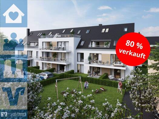 Wohnung zum Kauf - Erstbezug provisionsfrei 475.000 € 2 Zimmer 56,9 m² 1. Geschoss Oberschleißheim Oberschleißheim 85764