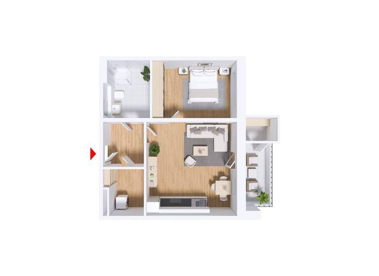 Wohnung zum Kauf provisionsfrei 223.000 € 2 Zimmer 57 m² Lamspringe 31195