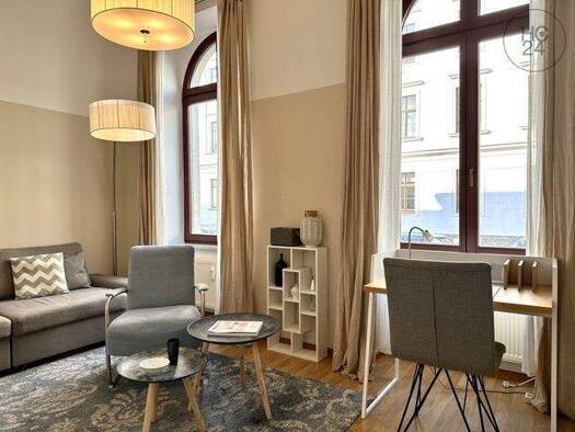 Studio zur Miete Wohnen auf Zeit 890 € 1 Zimmer 38 m² frei ab 01.05.2026 Zentrum-Nordwest Leipzig 04105