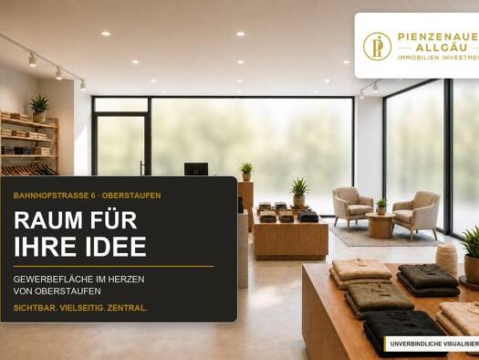 Laden zur Miete provisionsfrei 1.150 € Oberstaufen Oberstaufen 87534