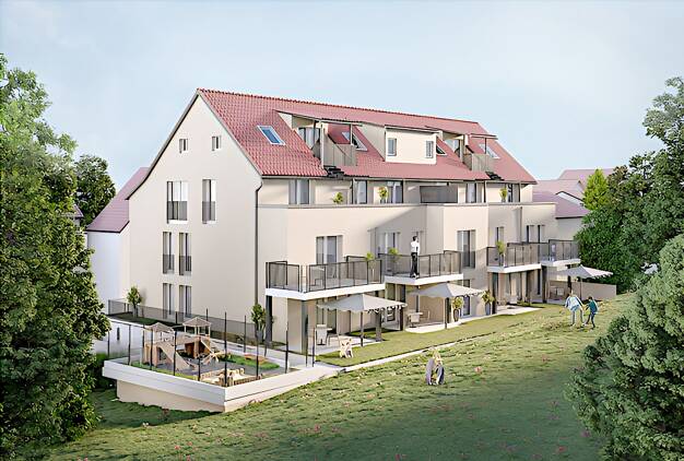 Wohnung zum Kauf provisionsfrei 619.000 € 4 Zimmer 98 m² Neckarhausen Nürtingen / Neckarhausen 72622