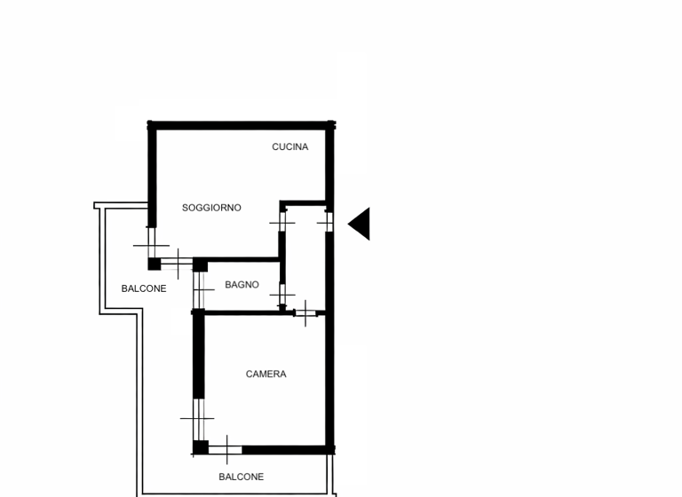 Studio zum Kauf 155.000 € 1 Zimmer 66 m² 1. Geschoss frei ab sofort Via Annibale Rosa, 47 verbania intra 28921