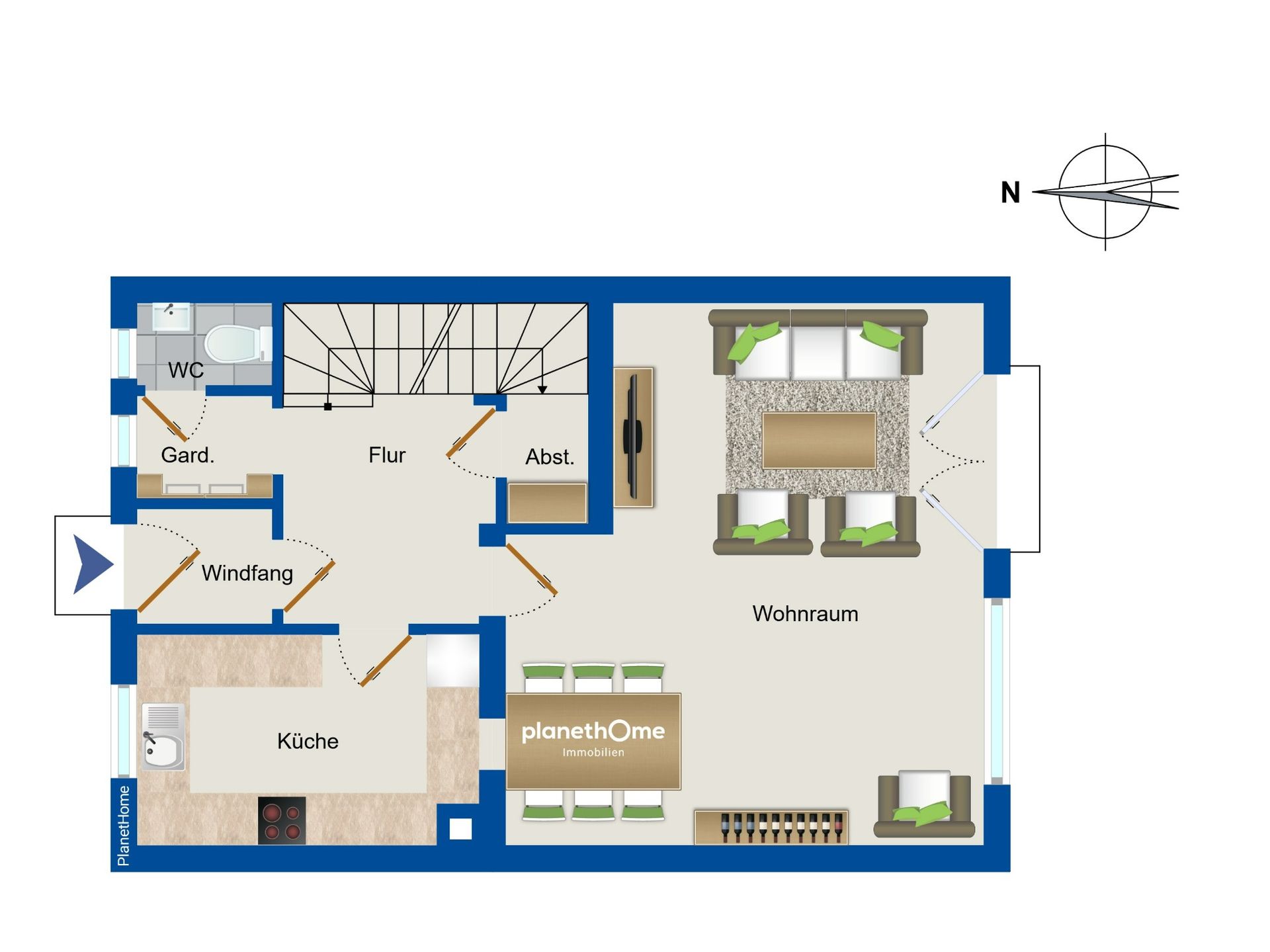 Reihenendhaus zum Kauf 950.000 € 4 Zimmer 100 m²<br/>Wohnfläche 417 m²<br/>Grundstück Fürstenried-West München 81475