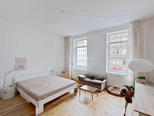 Wohnung zur Miete 1.599 € 4 Zimmer 105,3 m² 1. Geschoss frei ab 01.08.2026 Deisterstraße 17 Linden-Süd Hannover 30449