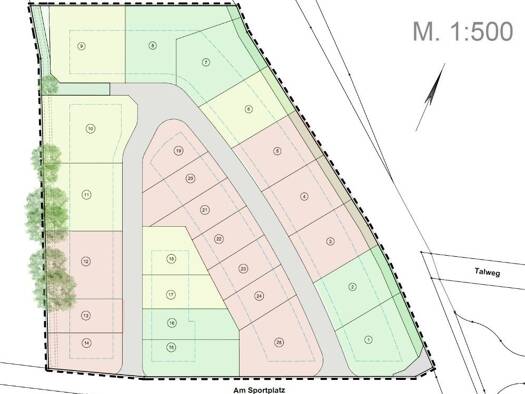Grundstück zum Kauf provisionsfrei 156.550 € 505 m² Grundstück Satzvey Mechernich 53894