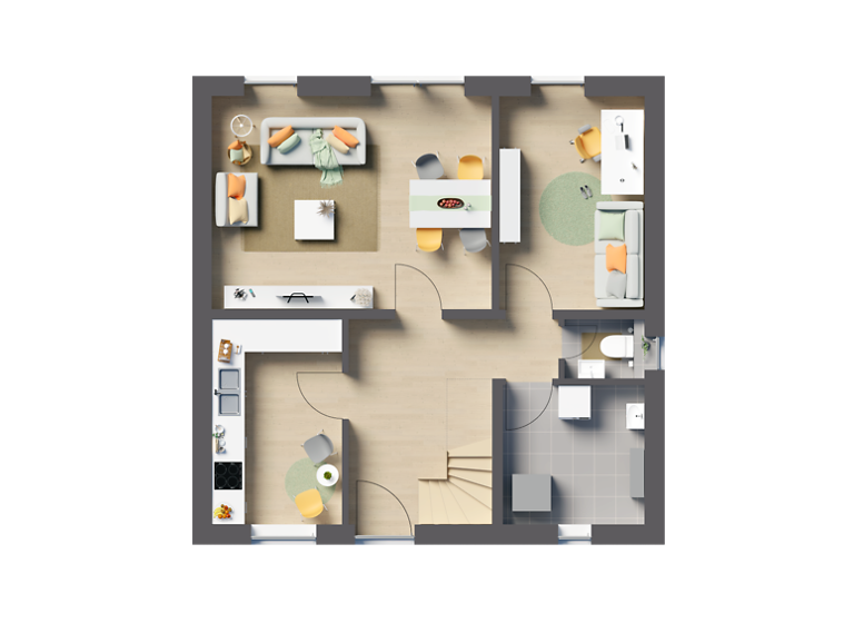 Einfamilienhaus zum Kauf - Erstbezug 359.420 € 5 Zimmer 101 m² 777 m² Grundstück Alsenz 67821