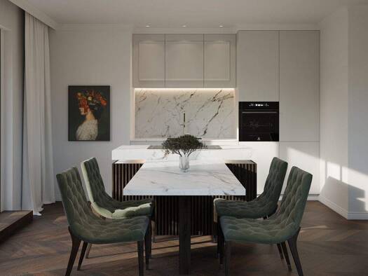 Wohnung zum Kauf - Neubau 599.000 € 2 Zimmer 54,5 m² 1. Geschoss Herbartstraße 23 Charlottenburg Berlin 14057