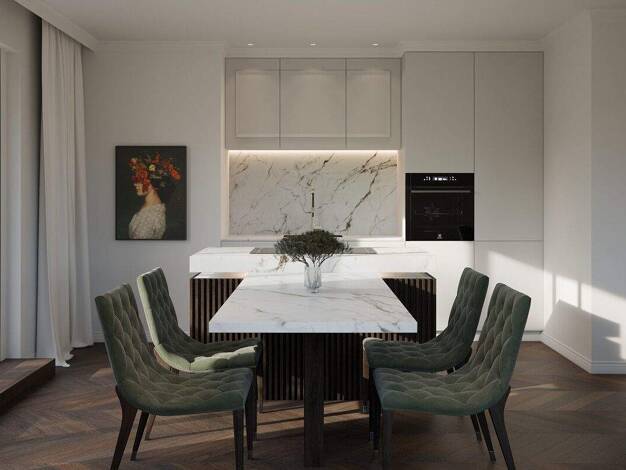 Wohnung zum Kauf - Erstbezug 599.000 € 2 Zimmer 54,5 m² 1. Geschoss Herbartstraße 23 Charlottenburg Berlin 14057