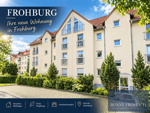 Wohnung zur Miete 582 € 3 Zimmer 83,1 m² frei ab sofort Frohburg Frohburg 04654