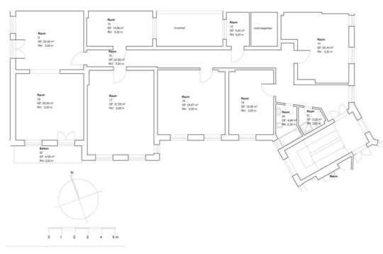 Wohnung zum Kauf provisionsfrei 180.000 € 6 Zimmer 217 m²<br/>Wohnfläche Puschkinallee Nauener Vorstadt Potsdam 14469