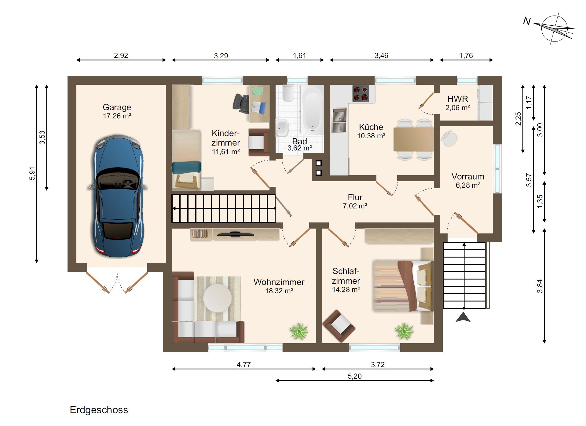 Einfamilienhaus zum Kauf 92.500 € 3 Zimmer 73,6 m²<br/>Wohnfläche 1.272 m²<br/>Grundstück Roitzsch Sandersdorf-Brehna 06809