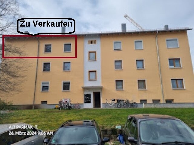 Wohnung zum Kauf 180.000 € 3 Zimmer 70 m² 2. Geschoss frei ab sofort Vogelherdstr 44 Zirndorf Zirndorf 90513