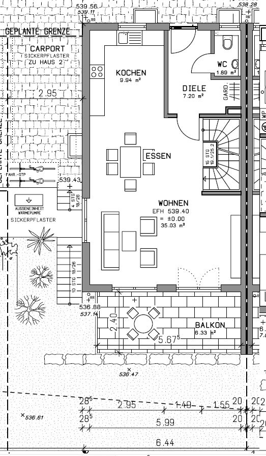 Haus zur Miete 1.987 € 6,5 Zimmer 147,2 m²<br/>Wohnfläche ab sofort<br/>Verfügbarkeit Unterhausen Lichtenstein 72805