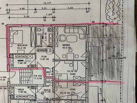 Terrassenwohnung zur Miete 790 € 3 Zimmer 78 m² Geschoss EG/3 frei ab 01.03.2026 Ansbach 91522