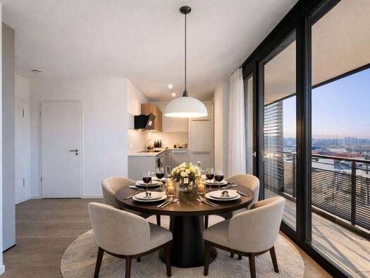 Wohnung zur Miete - Erstbezug 1.150 € 2 Zimmer 66,6 m² 2. Geschoss frei ab 01.03.2026 Frei-Otto-Straße 0 Heilbronn 74076